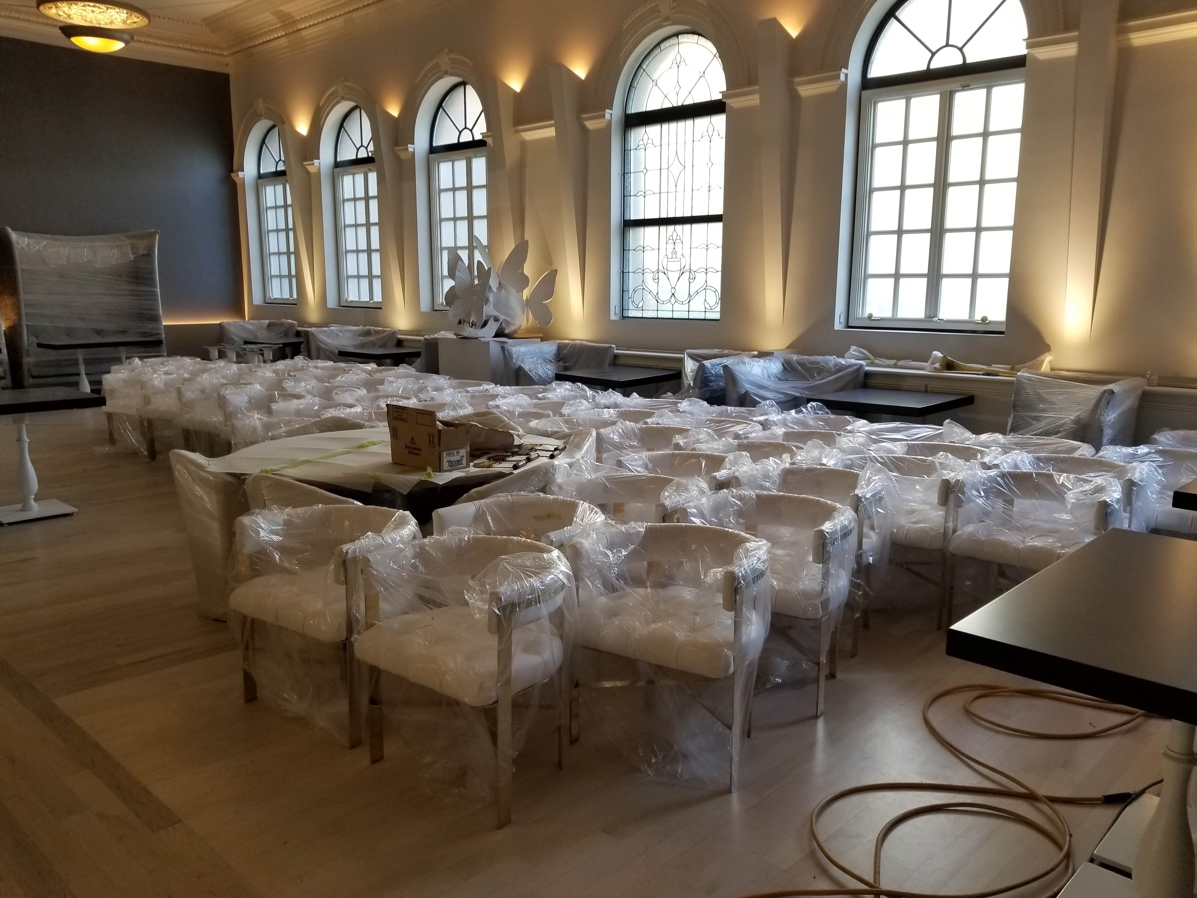 Chairs delivered move by our movers